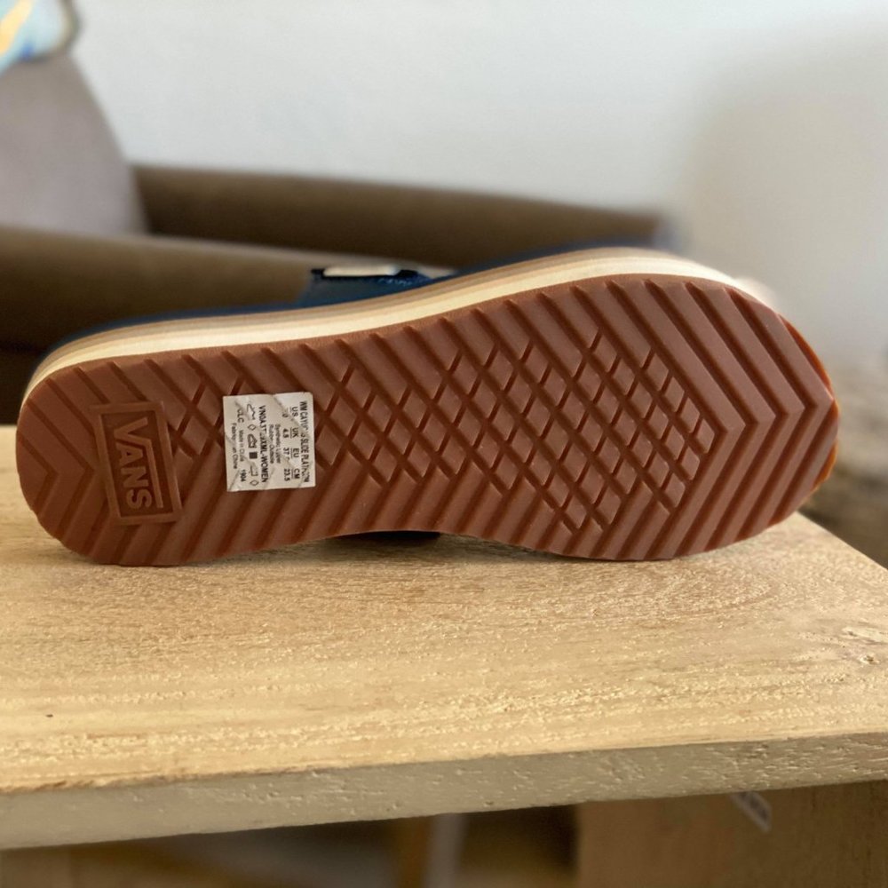 Vans Cayucas Star Platform Sandals Slides - Picture 10 of 11